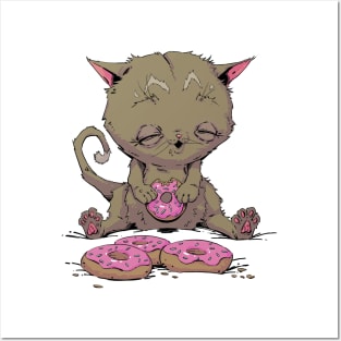 Donut Cat Posters and Art